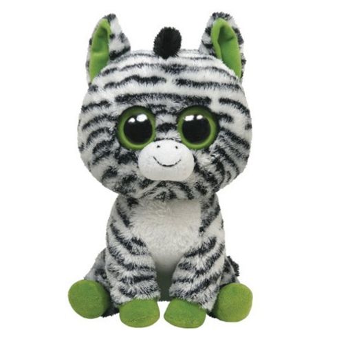 Image of Ty Beanie Boos Buddy 23cm Zig Zag The Zebra