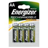 Energizer 4 Pack Rechargable AA Batteries