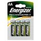 Energizer 4 Pack Rechargable AA Batteries