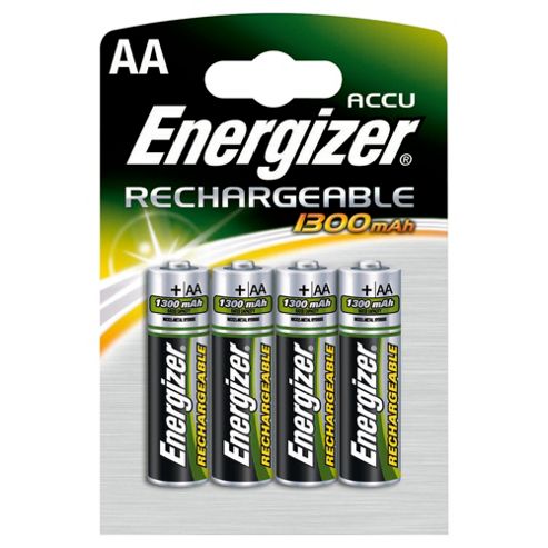 Image of Energizer 4 Pack Rechargable Aa Batteries