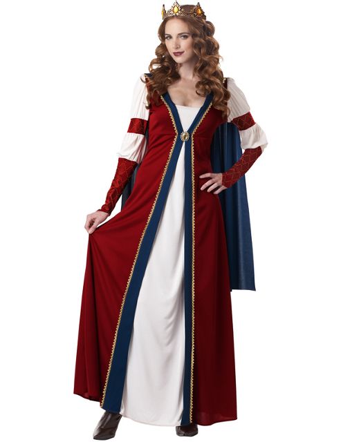Image of Renaissance Queen Costume Extra Large