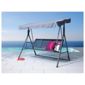 Seville Metal/Textilene Swing Bench - Charcoal