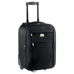 Tesco Relic 2-Wheel Suitcase, Black Small