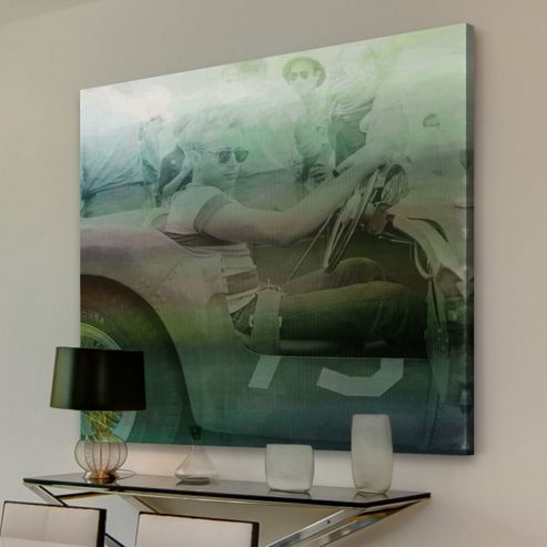 Image of Parvez Taj Need For Speed Canvas Wall Art - 45 Cm H X 45 Cm W X 5 Cm D