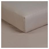 Finest Fitted Sheet Double, Biscuit