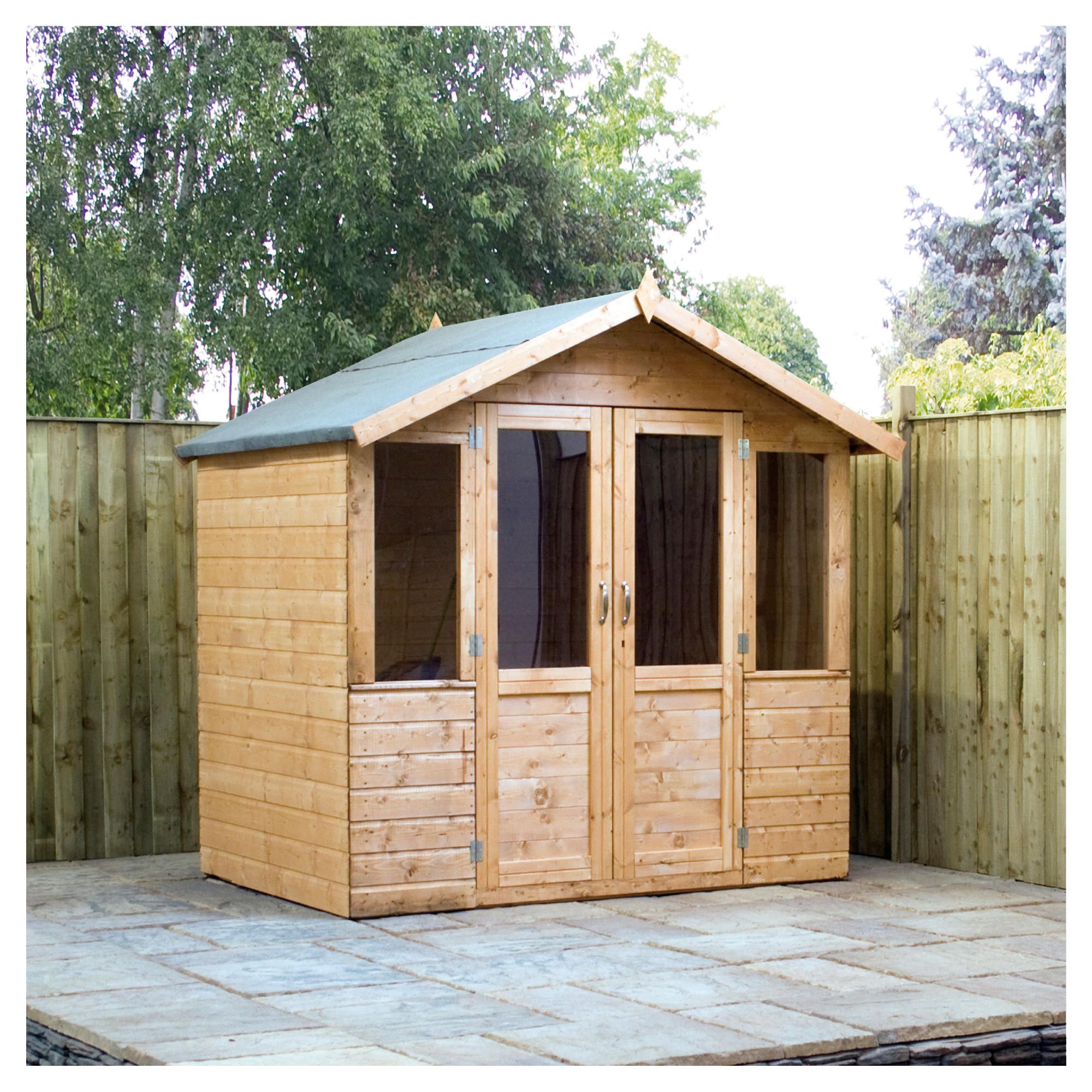 Mercia 7 x 5 Summerhouse at Tescos Direct