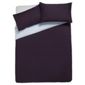 Tesco Reversible Double Duvet Set, Midnight/Powder