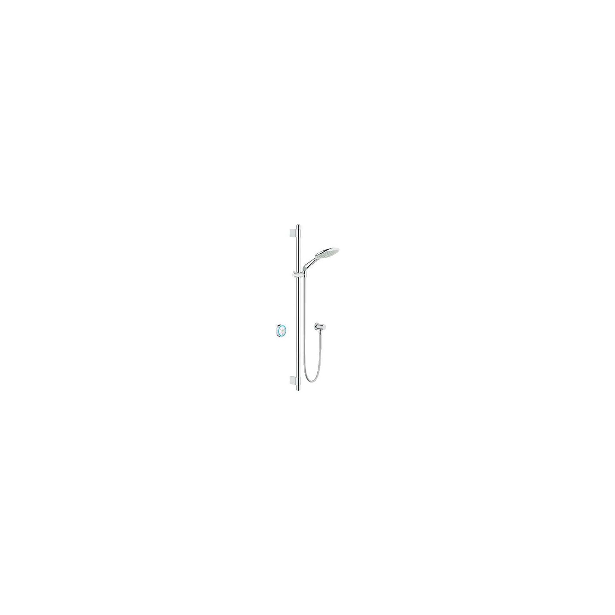 Grohe Rainshower Solo Digital Mixer Shower, Adjustable Kit, Chrome at Tesco Direct