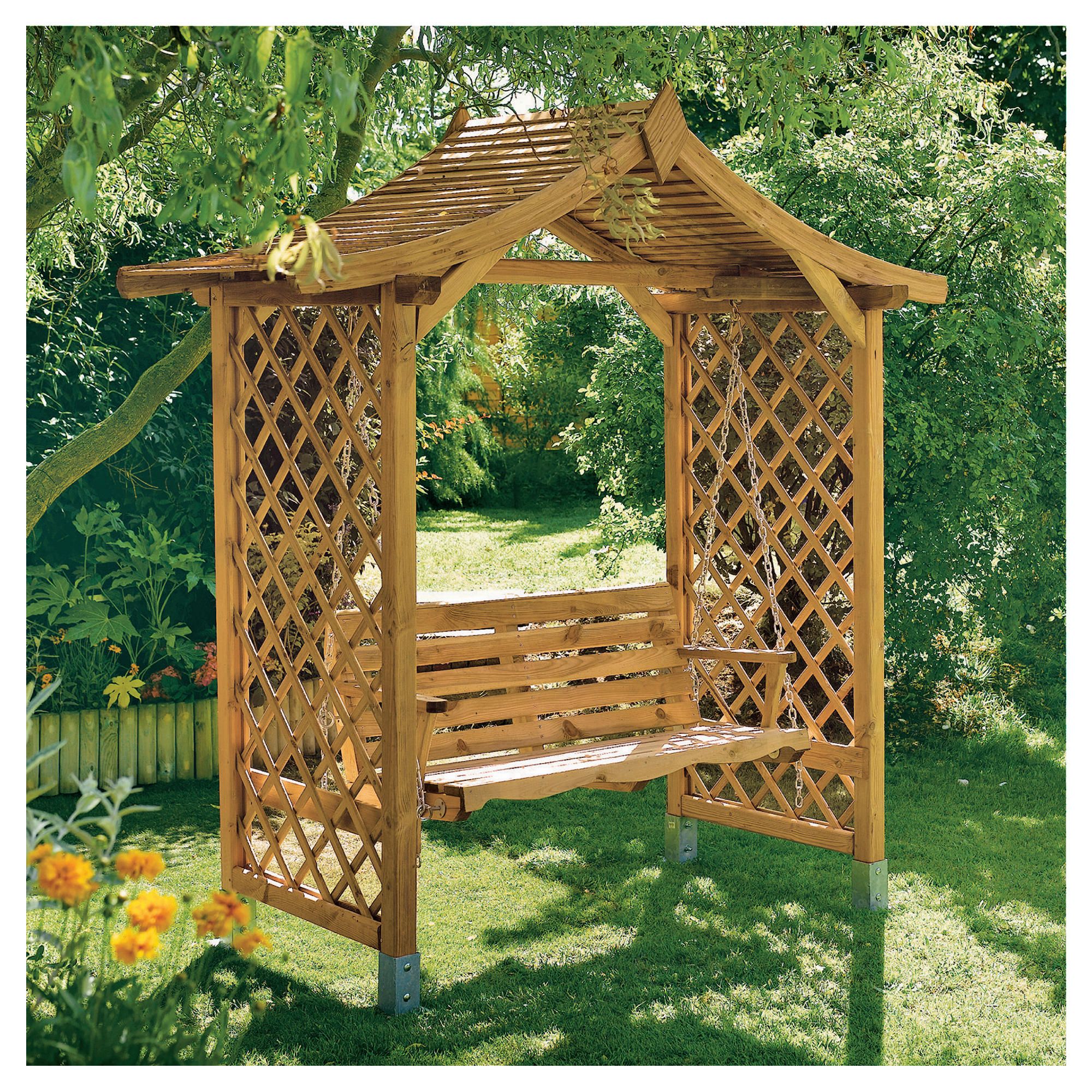 Rowlinson Dartmouth Swinging Seat at Tesco Direct