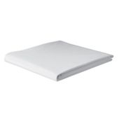 Value Double Fitted Sheet, White