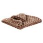 F&F Home Rose Faux Fur Throw 150X170Cm - Mink