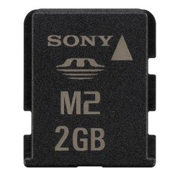 Sony Micro M2 Memory Stick with Adaptor - 2 GB