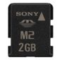 Sony Micro M2 Memory Stick with Adaptor - 2 GB