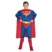 Rubies UK Deluxe Muscle Chest Superman- L