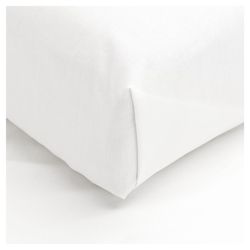 Tesco 100% Cotton Single Flat Sheet, White