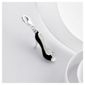 Sterling Silver Black Shoe Charm
