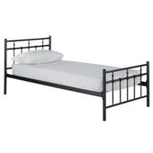Caen Single Bed Frame, Black