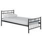 Caen Single Bed Frame, Black