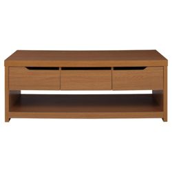 Seattle Coffee / Media Table, Oak-effect