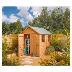 Rowlinson Premier Shiplap 8 x 6 Apex Shed
