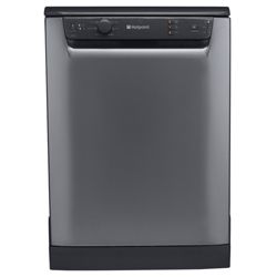 Hotpoint FDL570G Full Size Dishwasher, A Energy Rating. Graphite