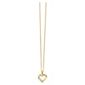 9ct Gold Diamond Heart Pendant