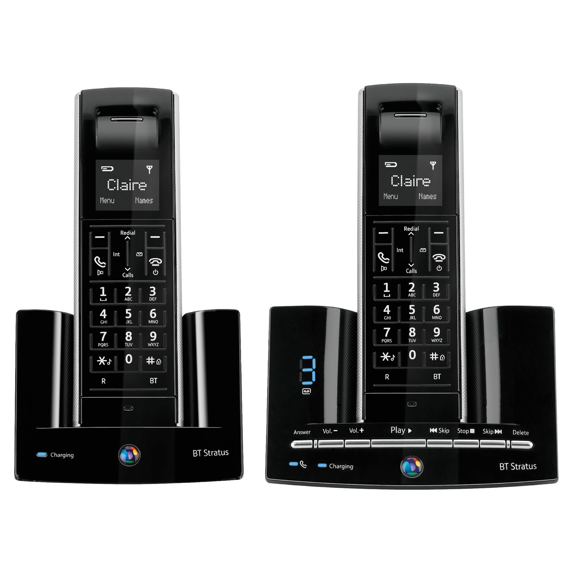BT Stratus 1500 Twin Telephone