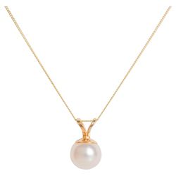 9ct Gold Freshwater Pearl Pendant