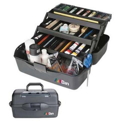 Image of Artbin Essential 3 Tray Xl/black 10.3" X 20" X 10.25"