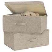 Tesco recycled fabric folding boxes 2 pack
