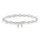 Sterling Silver Wishbone Charm Bracelet
