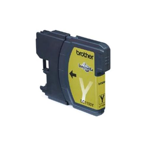 Image of Brother Lc-1100y Printer Ink Cartridge - Yellow