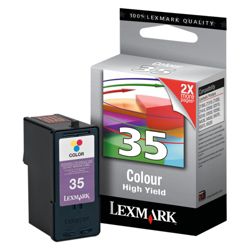 Lexmark 35 Printer Ink Cartridge - Colour