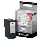 Lexmark 34 Printer Ink Cartridge - Black (18C0034E)