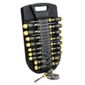 Stanley 29 piece Cushion Grip Screwdriver Set & Moulded Rack
