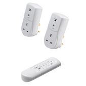 Tesco Energy Saving Remote Control Sockets 2 pk