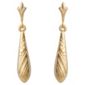 9ct Gold Drop Earrings
