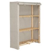 Tesco recycled fabric covered 3 shelf unit