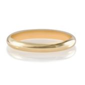 9ct Gold 2mm Wedding Band, J