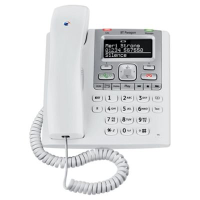 Buy Bt Paragon Corded Telephone With Answer Machine From Our Corded