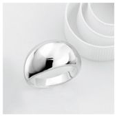 Sterling Silver Domed Ring, Small