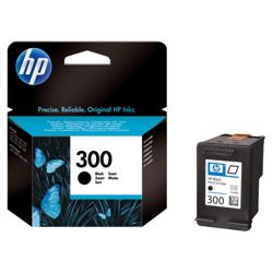 HP 300 Black Printer Ink Cartridge (CC640EE)