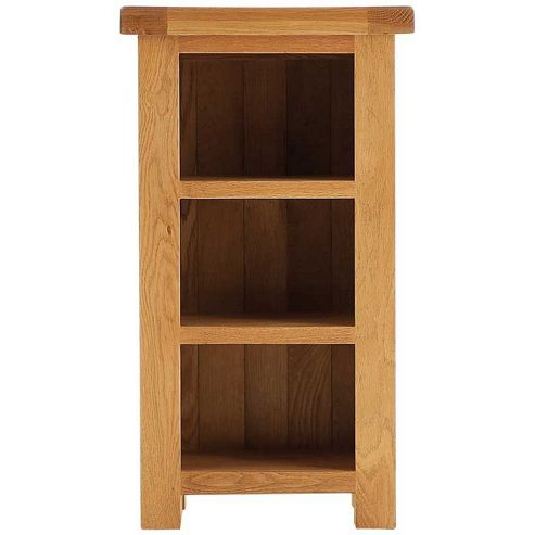Image of Ultimum Oakham Narrow Oak Bookcase