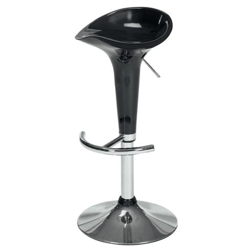 Image of Rocco Barstool, Black