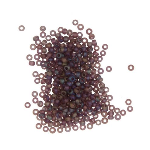 Image of Czech Seed Bead 10/0 Tr Matt Mauve Ab