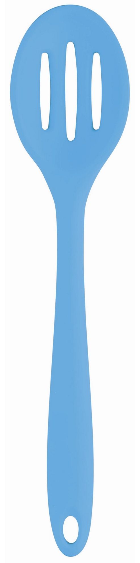 Image of Kitchen Craft Colour Works Slotted Spoon Blue