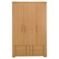 Brandon Triple Wardrobe, Oak-Effect