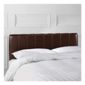 Haddon King Faux Leather Headboard, Chocolate