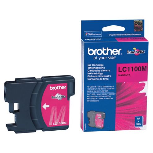 Image of Brother Lc980m Magenta Inkjet Cartridge (yield 260 Pages)