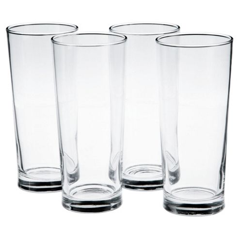 Image of Beer Glasses, Tall, Set Of 4